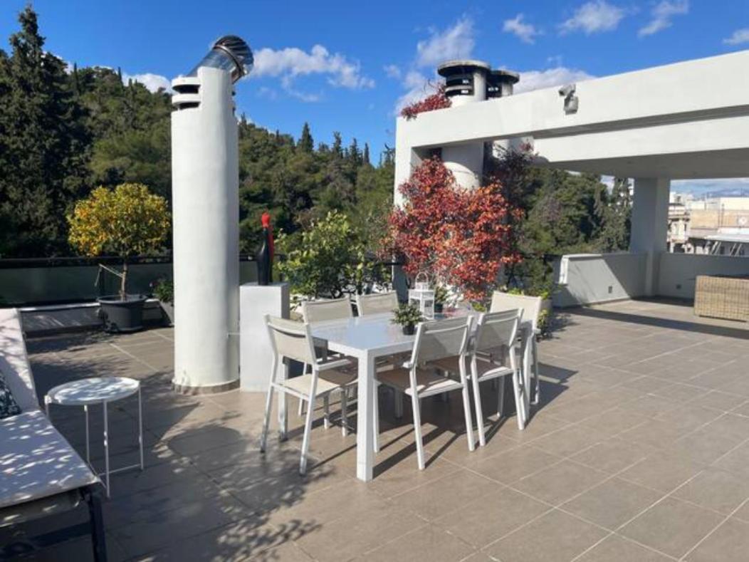 Athens Lycabettus Hill Penthouse, Private Roof Garden & Pool 아파트 외부 사진