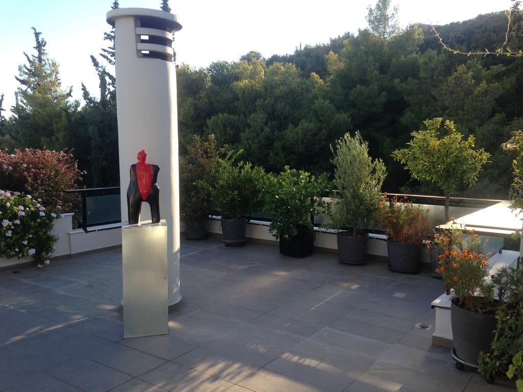 Athens Lycabettus Hill Penthouse, Private Roof Garden & Pool 아파트 외부 사진