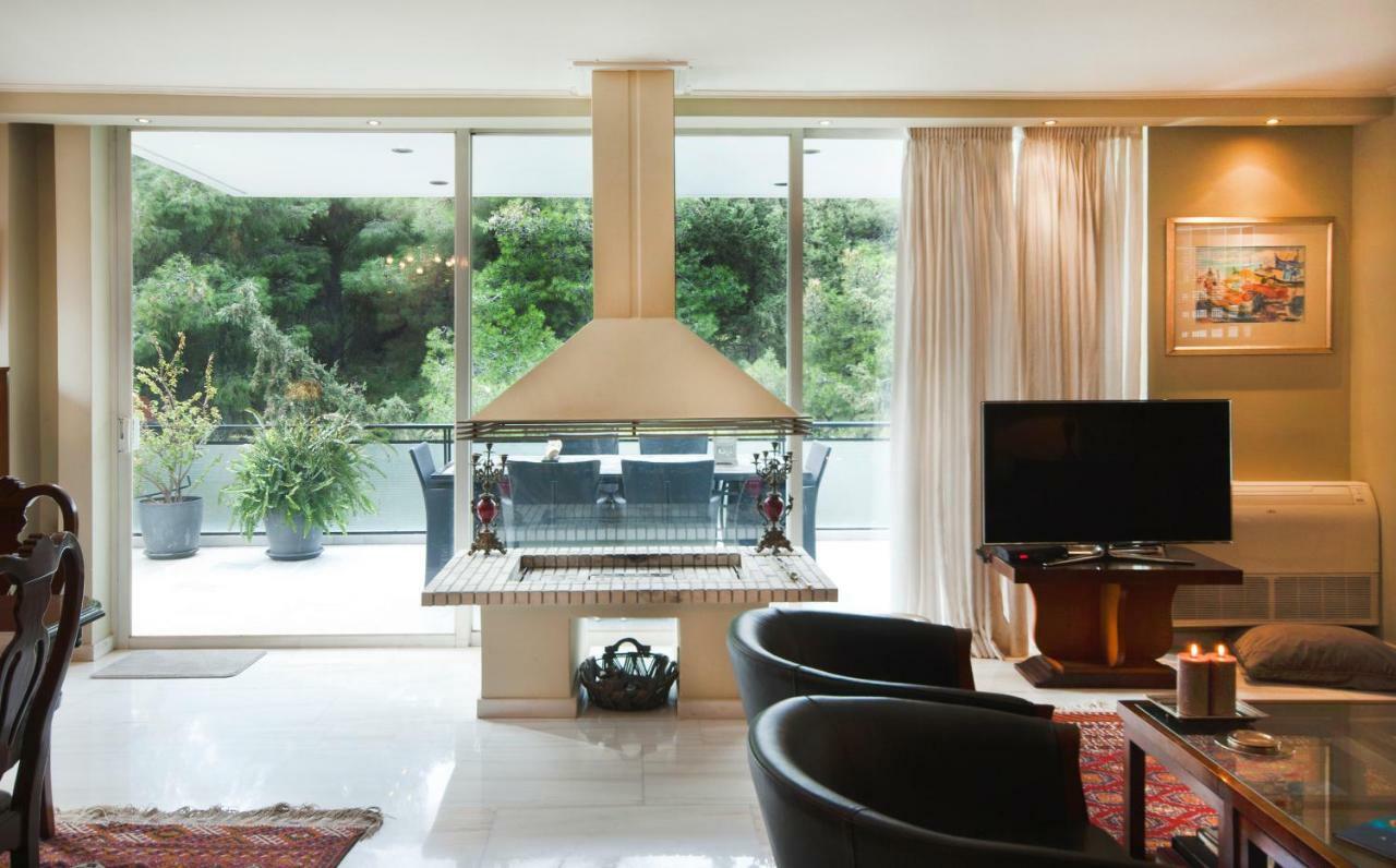 Athens Lycabettus Hill Penthouse, Private Roof Garden & Pool 아파트 외부 사진